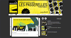 Desktop Screenshot of lespasserelles.fr